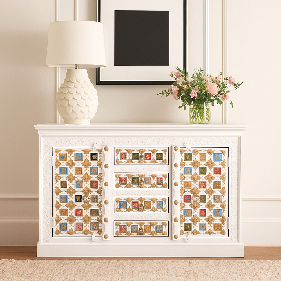 Kiwi Wooden Tile Sideboard