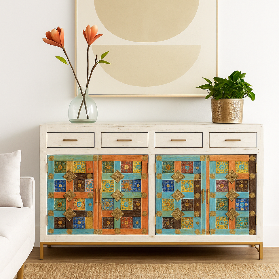 Wiki Multi Color Tile Buffet