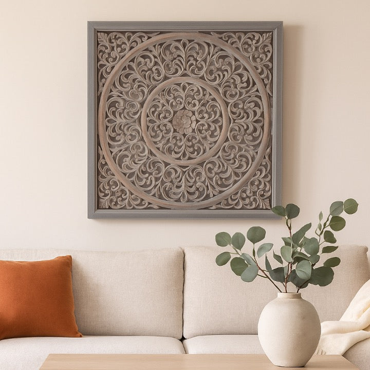 Alice Carved Wall Panel