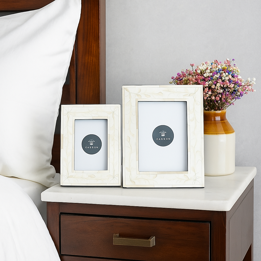 Sheena Bone Inlay Photo Frame