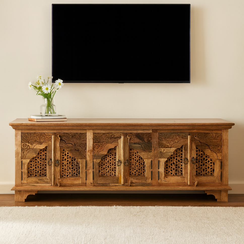 Aaron Wooden Tv Console